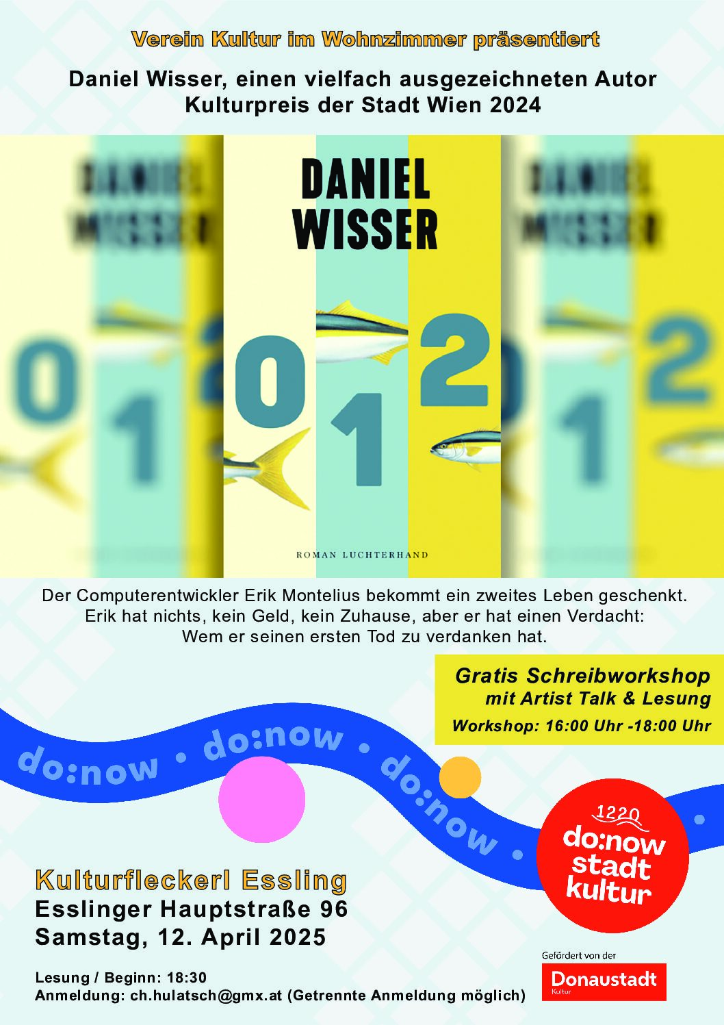 Sa 12. April 2025 16:00 — Daniel Wisser